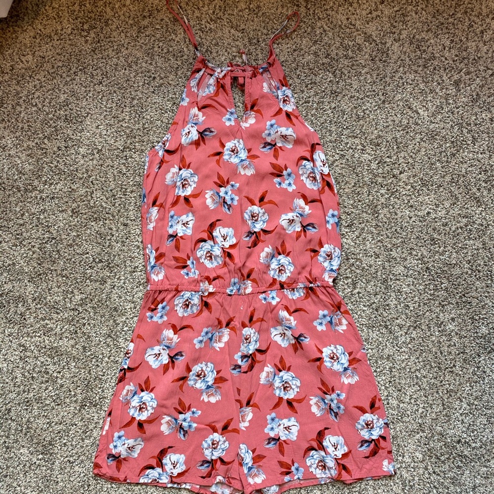 Aeropostale floral romper